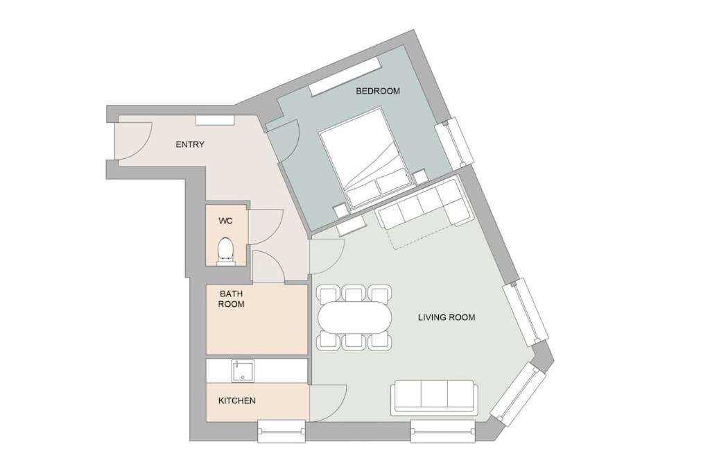Apartment Hip Perfect For 4 Or 6, Great District, Metro *